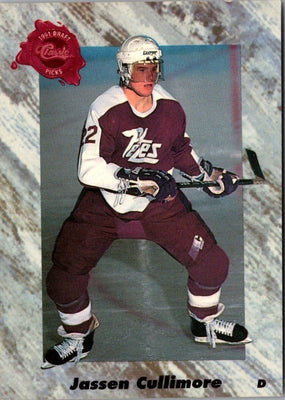 1991 Classic Draft Picks Jassen Cullimore #26