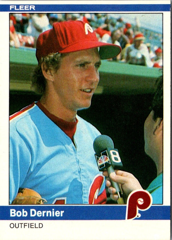 1984 Fleer Bob Dernier #28