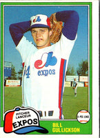 1981 O-Pee-Chee Bill Gullickson #41