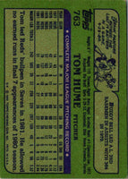 1982 Topps Tom Hume #763