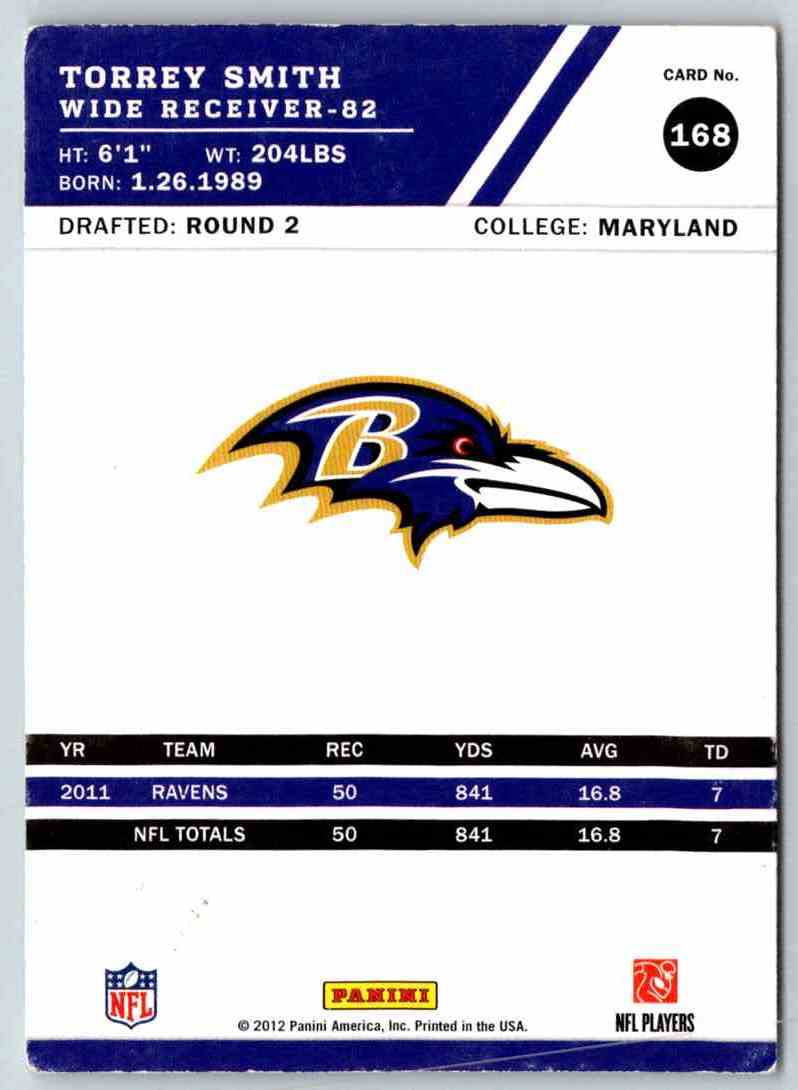 2012 Score Torrey Smith