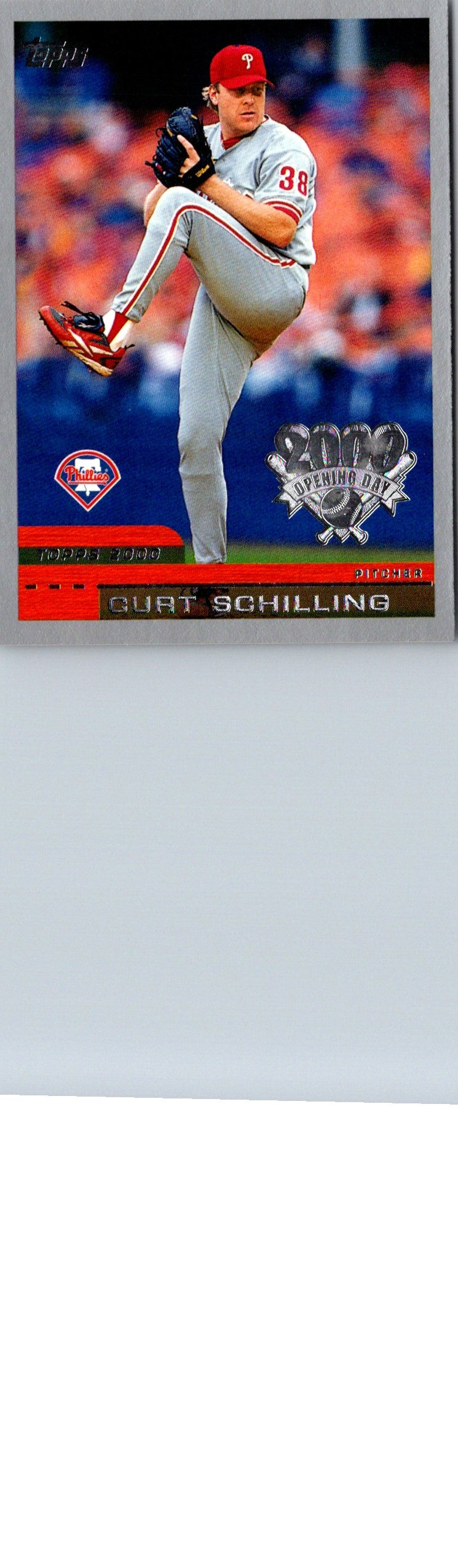 2000 Topps Opening Day Curt Schilling