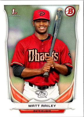 2014 Bowman Draft Picks & Prospects Matt Railey #DP95