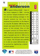 1995 Collector's Choice SE Garret Anderson