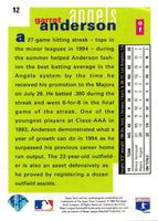 1995 Collector's Choice SE Garret Anderson #12