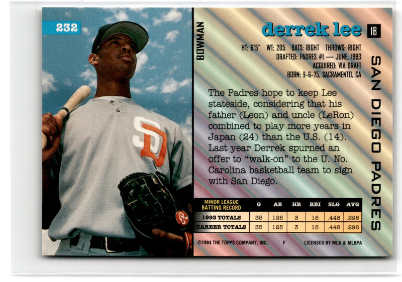 1994 Bowman Derrek Lee