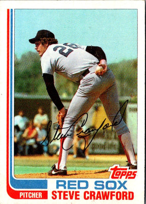 1982 Bowman's Best Steve Crawford #4