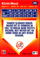 1992 Triple Play Kevin Maas #225