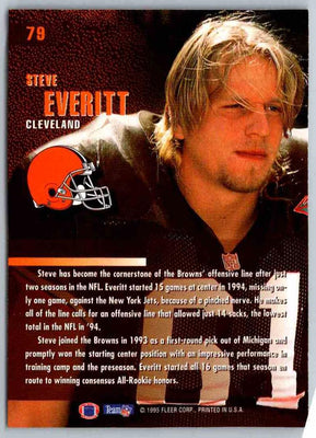 1995 Fleer Steve Everitt #79