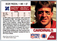 1990 Proset Ricky Proehl #626