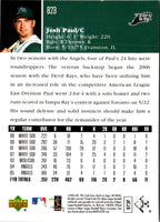 2006 Upper Deck Josh Paul #823