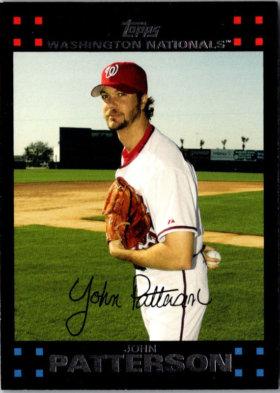 2007 Topps John Patterson #556