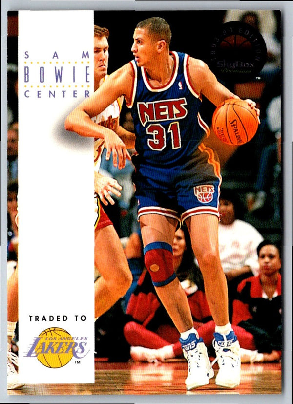 1993 SkyBox Sam Bowie #96