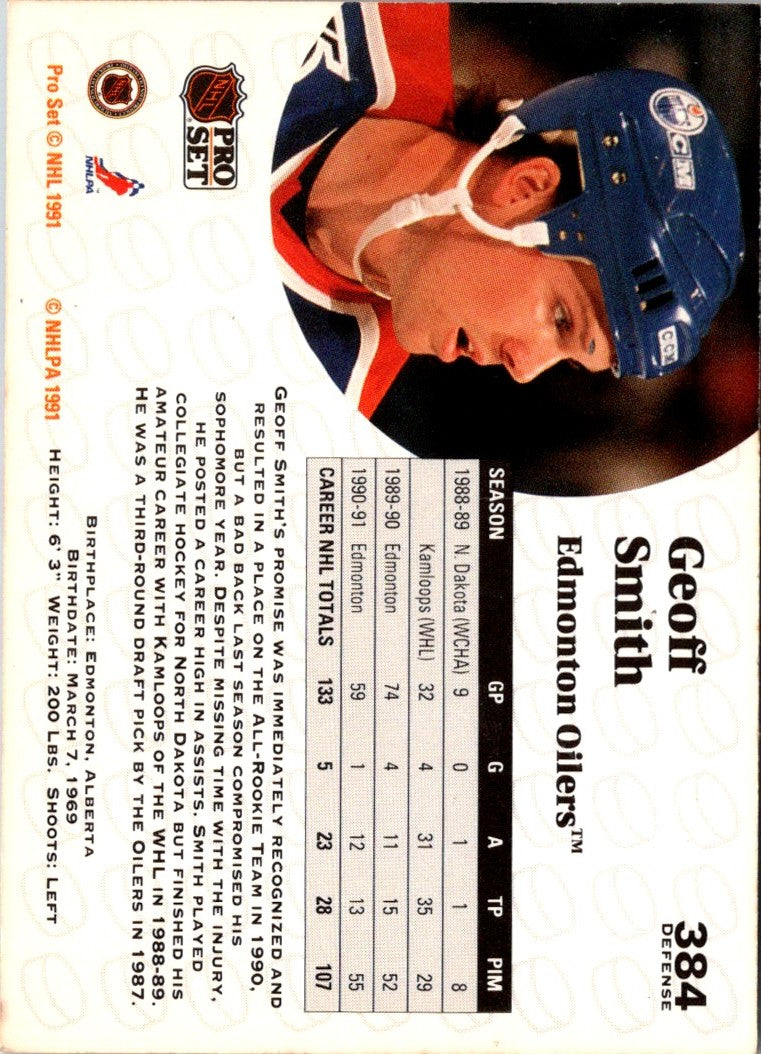 1991 Pro Set Geoff Smith