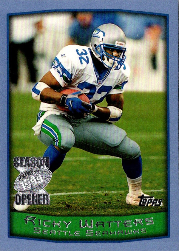 1999 Topps Season Opener Ricky Watters #63