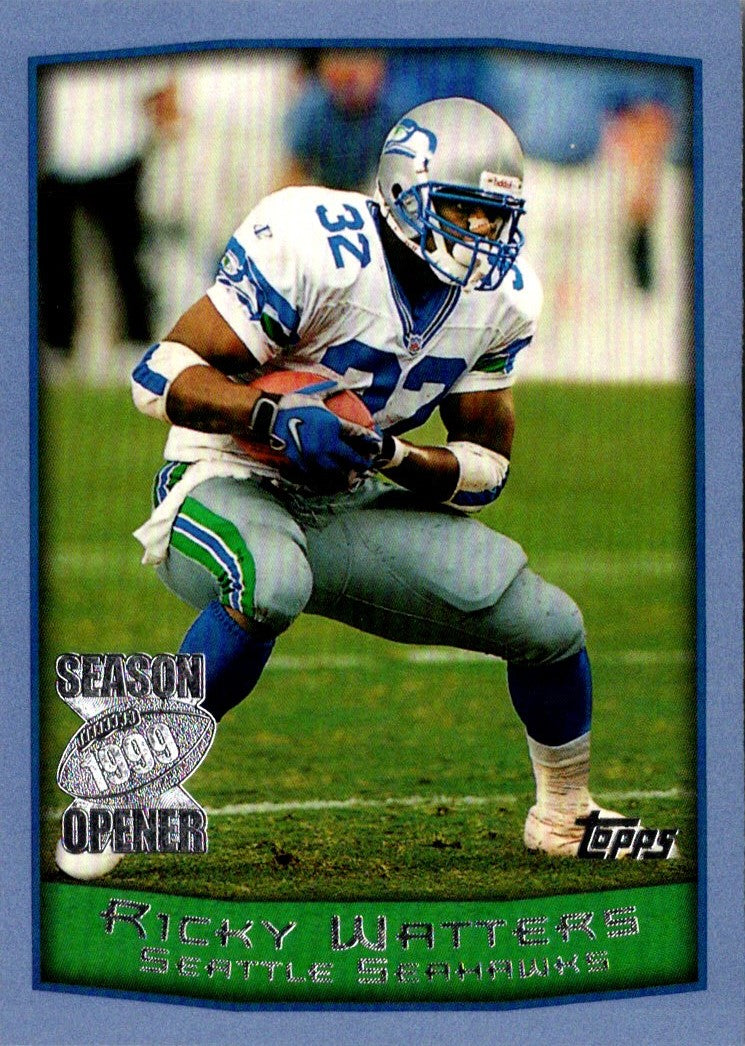 1999 Topps Season Opener Ricky Watters