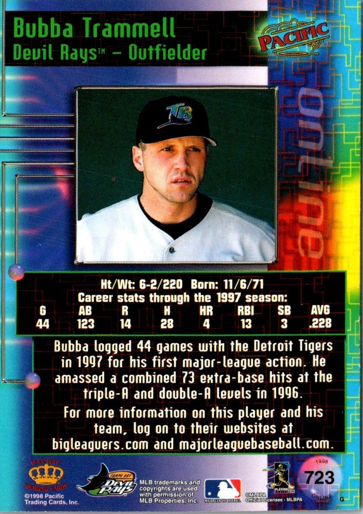 1998 Pacific Online Bubba Trammell