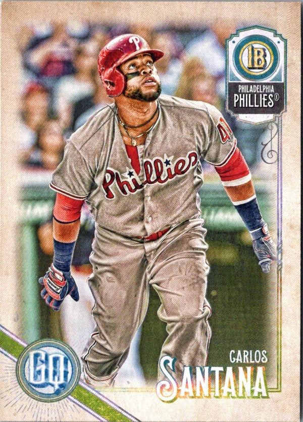 2018 Topps Gypsy Queen Carlos Santana #136