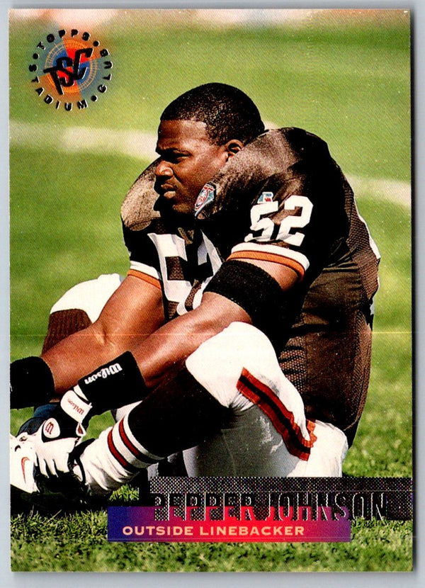 1995 Stadium Club Members Only Pepper Johnson #60