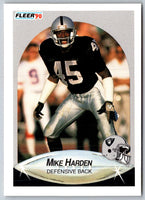 1990 Fleer Mike Harden #255