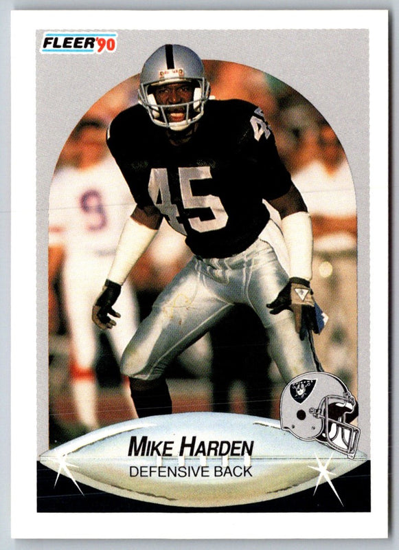 1990 Fleer Mike Harden #255