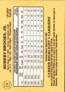 1985 Leaf Hubie Brooks