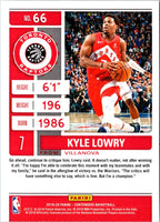 2019 Panini Contenders Kyle Lowry #66