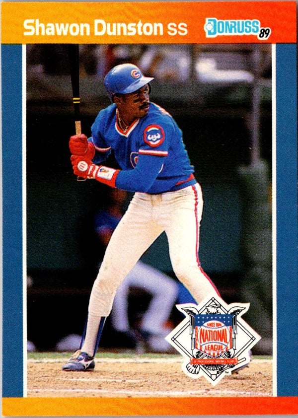 1989 Donruss All-Stars Shawon Dunston #43