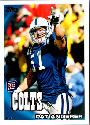 2010 Topps Pat Angerer #397 Rookie