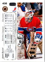 1992 Upper Deck Andre Racicot #430