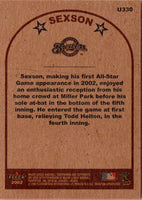 2002 Fleer Tradition Update Richie Sexson #U330