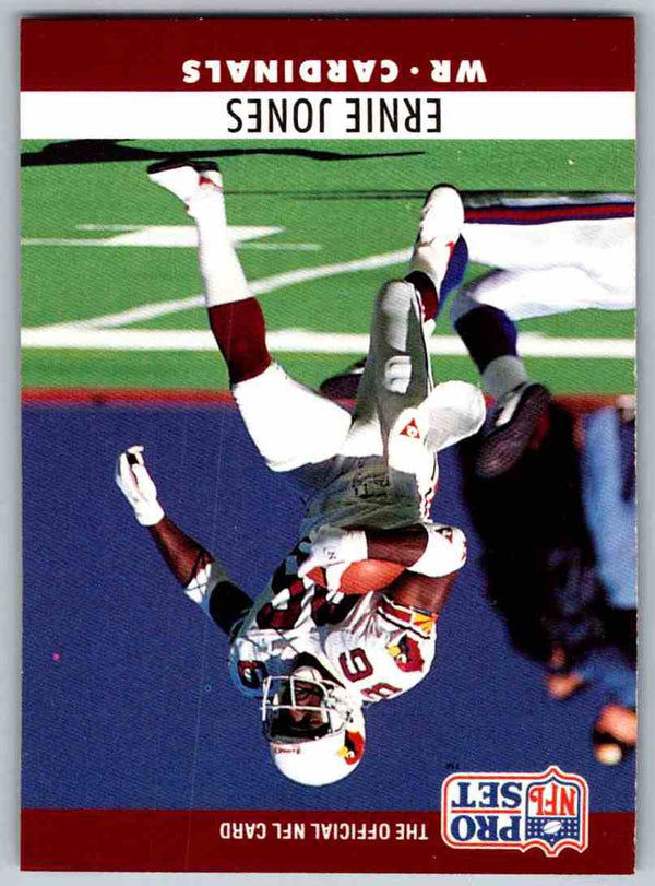 1990 Pro Set Ernie Jones #258 Rookie