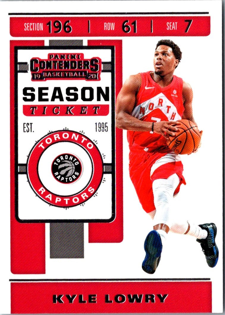 2019 Panini Contenders Kyle Lowry