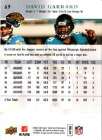 2008 Upper Deck First Edition David Garrard #69