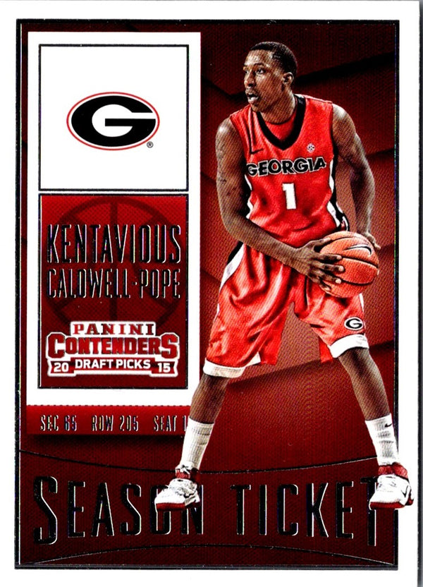 2015 Panini Contenders Draft Picks Kentavious Caldwell-Pope #56