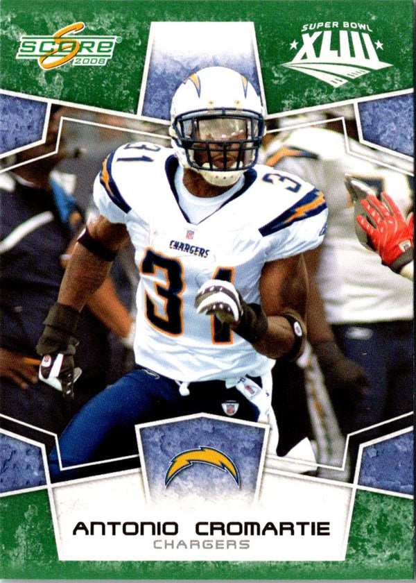 2008 Score Super Bowl XLIII Antonio Cromartie #267