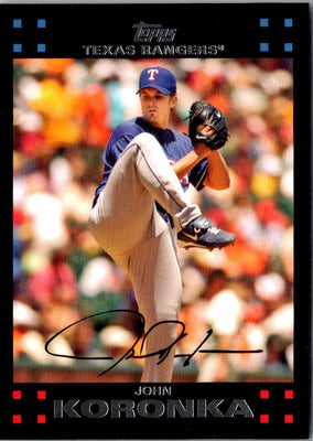 2007 Topps John Koronka #114