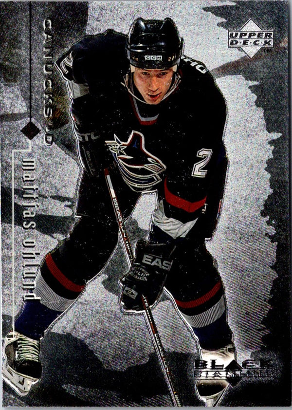 1998 Upper Deck Black Diamond Mattias Ohlund #87