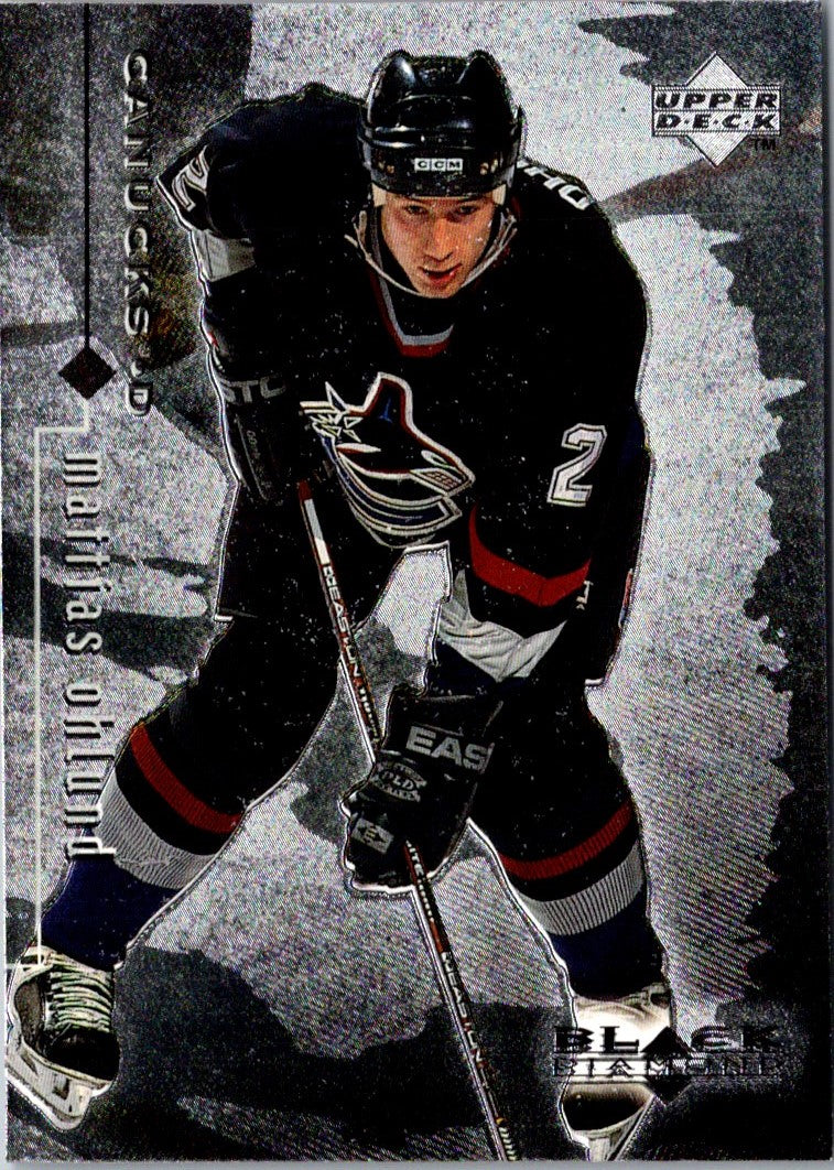 1998 Upper Deck Black Diamond Mattias Ohlund