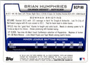 2012 Bowman Chrome Prospects Brian Humphries