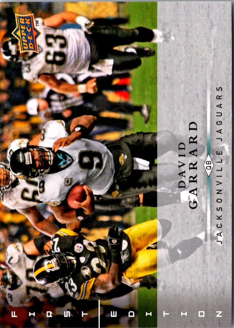 2008 Upper Deck First Edition David Garrard