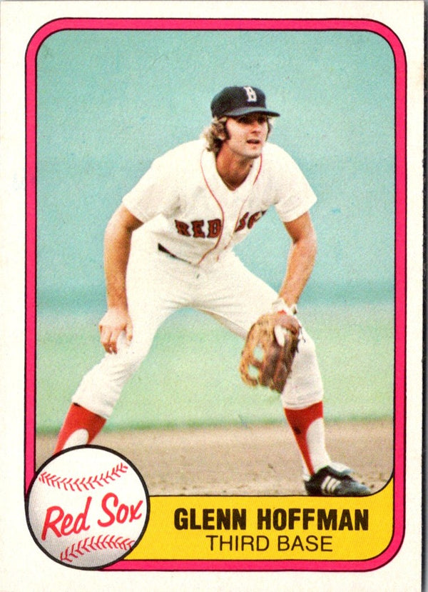 1981 Fleer Glenn Hoffman #237 Rookie