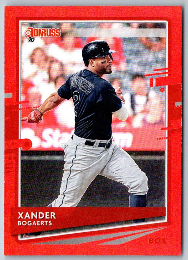 2020 Donruss Xander Bogaerts #75