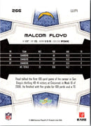 2008 Score Super Bowl XLIII Malcom Floyd