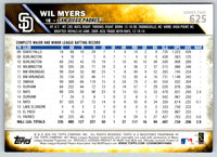 2016 Topps 65th Anniversary Wil Myers #625