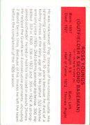 1987 Hygrade All-Time Greats Ross Youngs