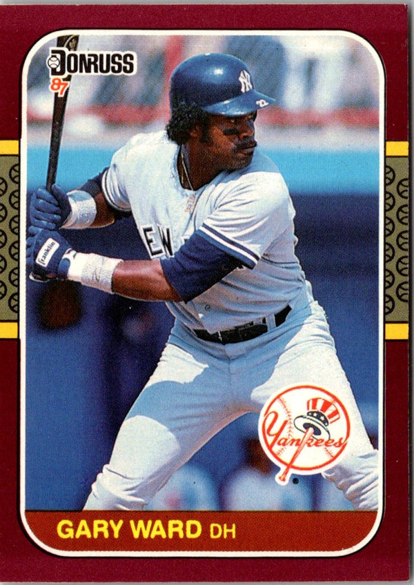 1987 Donruss Opening Day Gary Ward #242