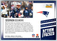 2020 Panini Rookies & Stars Action Packed Stephon Gilmore #15