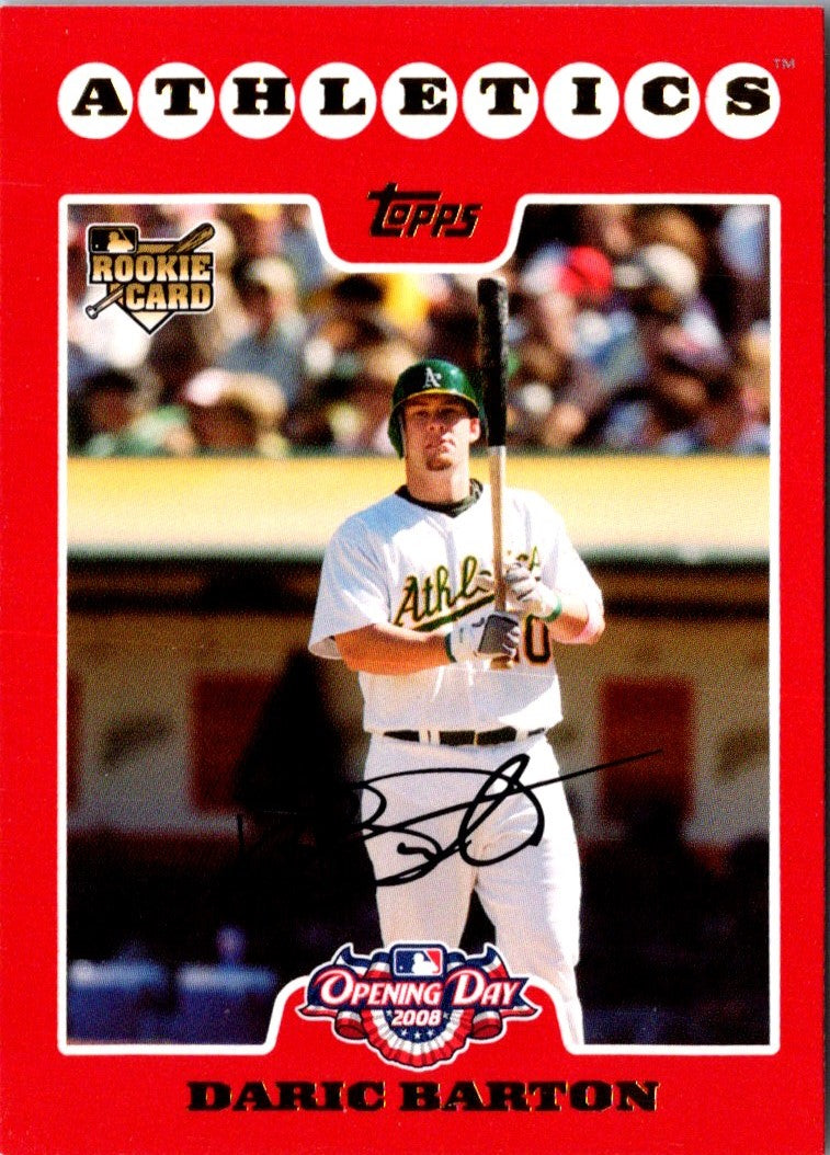 2008 Topps Opening Day Daric Barton