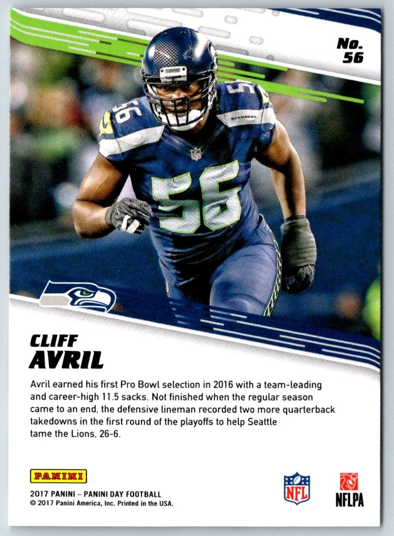 2017 Panini Day Cliff Avril